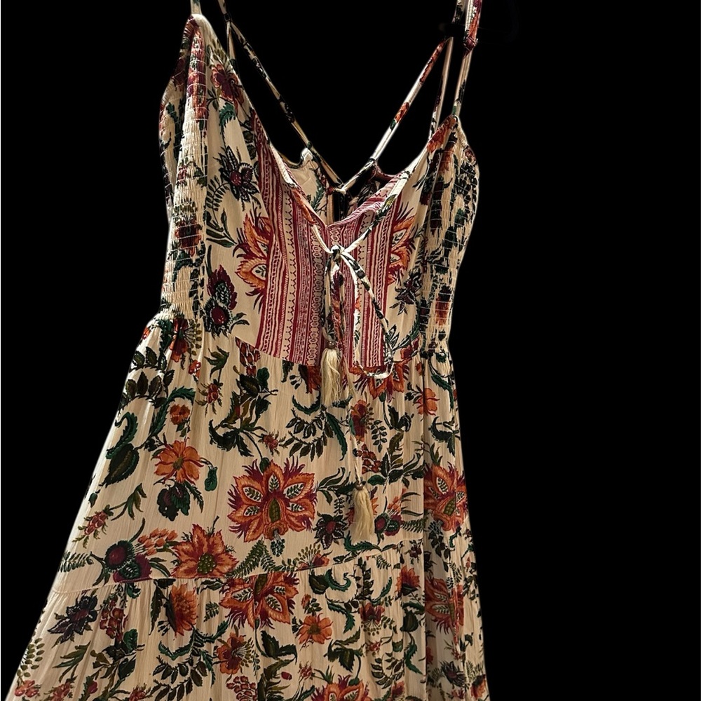 floral maxi dress
